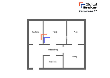 Mieszkanie na sprzedaż - Garwolińska Praga-Południe, Warszawa, Warszawa M., 48 m², 575 000 PLN, NET-KNG-MS-5203