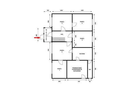 Dom na sprzedaż - Żelazna, Dąbrowa (Gm.), Opolski (Pow.), 110 m², 400 000 PLN, NET-1708