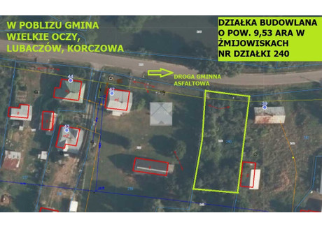 Działka na sprzedaż - Żmijowiska, Wielkie Oczy, Lubaczowski, 953 m², 29 500 PLN, NET-1940/5738/OGS