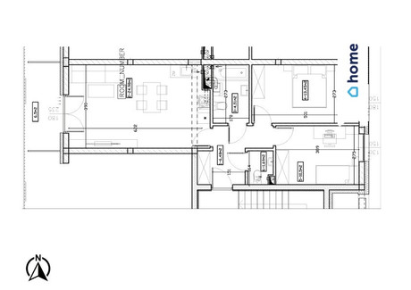 Mieszkanie na sprzedaż - Kornela Makuszyńskiego Rzeszów, 61,61 m², 609 939 PLN, NET-3811/14016/OMS