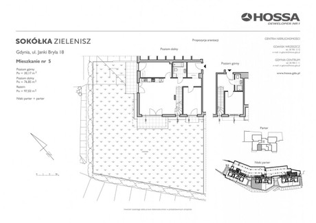 Mieszkanie na sprzedaż - ul. Janki Bryla Chwarzno-Wiczlino, Gdynia, 97,15 m², 993 032 PLN, NET-SZ/JB/18/5