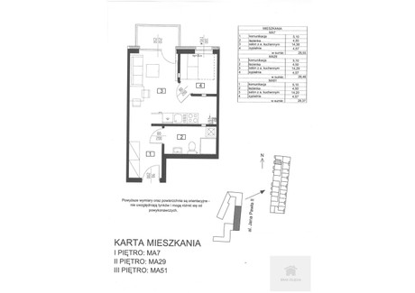 Mieszkanie na sprzedaż - Al. J. Pawła II Luboń, Poznański (Pow.), 28,55 m², 276 000 PLN, NET-26