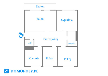 Mieszkanie na sprzedaż - Henryka Pachońskiego Prądnik Biały, Kraków-Krowodrza, Kraków, 75 m², 838 900 PLN, NET-INF302602