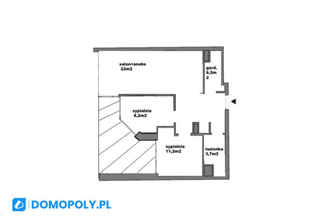 Mieszkanie na sprzedaż - Lucjana Rydla Łobzów, Kraków-Krowodrza, Kraków, 56,5 m², 985 000 PLN, NET-INF714234