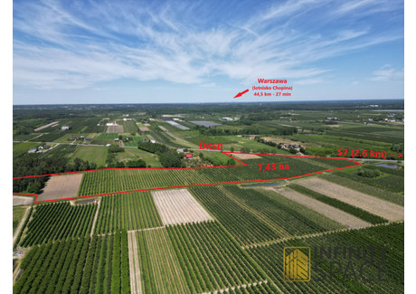 Działka na sprzedaż - Bikówek, Grójec, Grójecki, 74 300 m², 4 995 000 PLN, NET-INFINITY795308