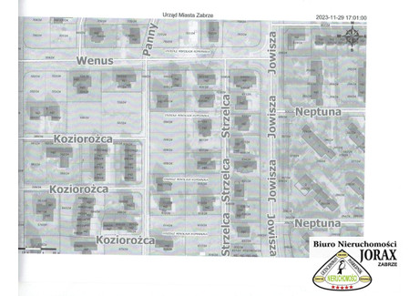 Działka na sprzedaż - Koziorożca Os. Kopernika, Zabrze, 785 m², 549 500 PLN, NET-778