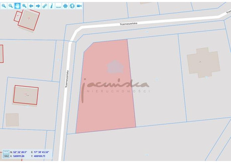 Działka na sprzedaż - Trzemeszeńska Arkuszewo, Gniezno, Gnieźnieński, 1195 m², 178 000 PLN, NET-457