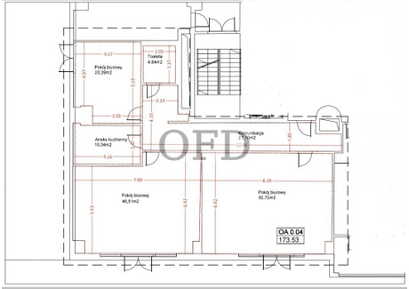 Biuro do wynajęcia - Wrocław-Fabryczna, Wrocław, 173 m², 2163 Euro (9409 PLN), NET-191