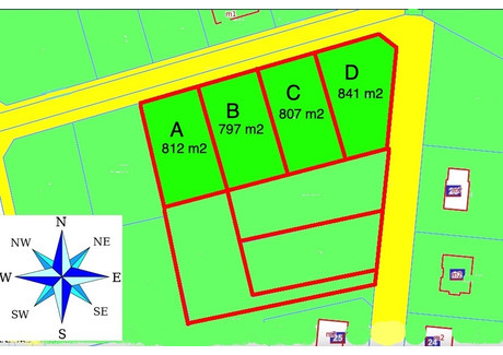 Działka na sprzedaż - Bobolin, Kołbaskowo, Policki, 842 m², 252 600 PLN, NET-MOJ21914