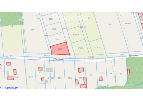 Działka na sprzedaż - Nadrzeczna Dębe Wielkie, Miński, 1114 m², 240 624 PLN, NET-8314/3685/OGS