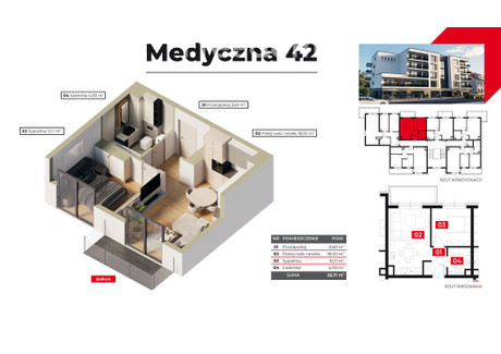 Mieszkanie na sprzedaż - Górne, Piła, Pilski, 35,71 m², 310 677 PLN, NET-33722/3685/OMS