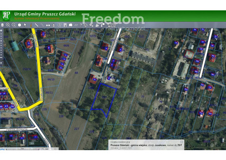 Działka na sprzedaż - Wierzbowa Juszkowo, Pruszcz Gdański, Gdański, 2166 m², 579 000 PLN, NET-8643/3685/OGS