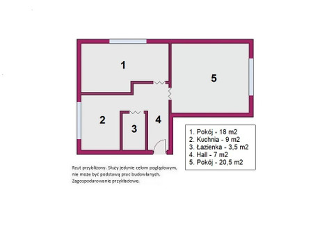 Mieszkanie na sprzedaż - Piotrkowska Aleksandrów Łódzki, Zgierski, 58,04 m², 345 000 PLN, NET-32123/3685/OMS