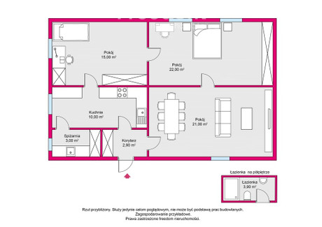 Mieszkanie na sprzedaż - Wojska Polskiego Korsze, Kętrzyński, 77,8 m², 185 000 PLN, NET-32089/3685/OMS