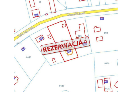 Działka na sprzedaż - Zielonych Sosen Biały Ług, Prażmów, Piaseczyński, 1200 m², 220 000 PLN, NET-21000/DLR/DZS-212130