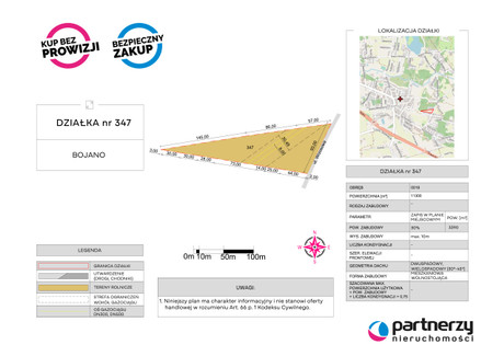 Działka na sprzedaż - Wrzosowa Bojano, Szemud, Wejherowski, 12 258 m², 3 677 400 PLN, NET-PAN153170