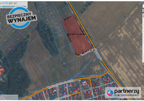 Działka do wynajęcia - Skarszewska Starogard Gdański, Starogardzki, 13 500 m², 13 500 PLN, NET-PAN713463