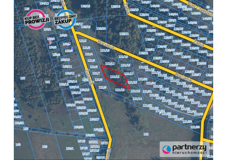 Działka na sprzedaż - Sasino, Choczewo, Wejherowski, 2187 m², 199 000 PLN, NET-PAN782756