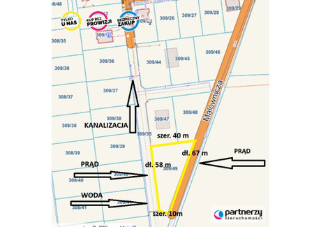 Działka na sprzedaż - Malownicza Mieroszyno, Puck, Pucki, 1515 m², 255 000 PLN, NET-PAN448204