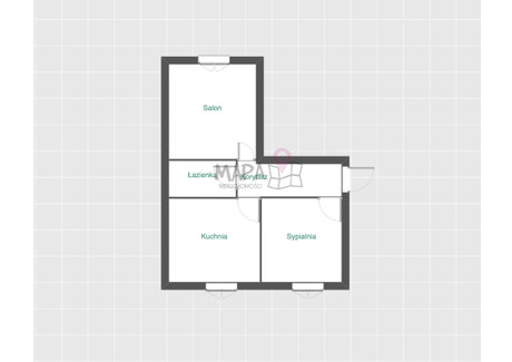 Mieszkanie na sprzedaż - Smocza Podjuchy, Szczecin, 45,98 m², 289 000 PLN, NET-MAP22862