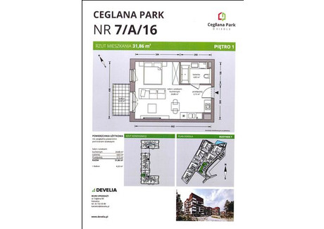 Mieszkanie na sprzedaż - Ceglana/Meteorologów Centrum, Katowice, M. Katowice, 31,86 m², 433 309 PLN, NET-72/S/M/2024