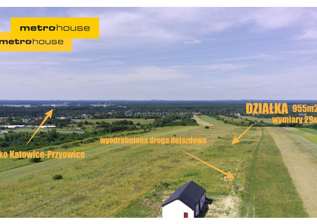 Działka na sprzedaż - Pod Gwiazdami Zawada, Mierzęcice, Będziński, 955 m², 199 000 PLN, NET-SGNAZY980