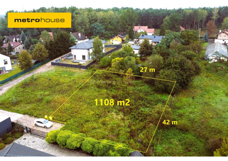 Działka na sprzedaż - Józefów, Nieporęt, Legionowski, 1108 m², 495 000 PLN, NET-SGFEFE941