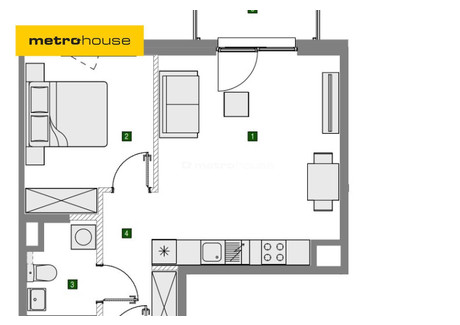 Mieszkanie na sprzedaż - Równoległa Włochy, Warszawa, 45,17 m², 736 271 PLN, NET-PR099891/LK/30015