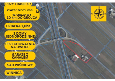 Działka na sprzedaż - Zaborów, Belsk Duży, Grójecki, 16 348 m², 1 135 000 PLN, NET-SGMEDO862