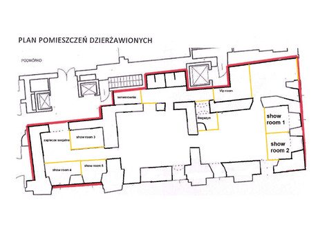 Komercyjne do wynajęcia - Stare Miasto Kraków, 250 m², 50 000 PLN, NET-17473