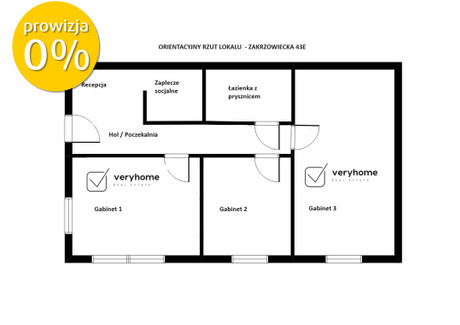 Lokal na sprzedaż - Pychowice, Kraków, 63,65 m², 850 000 PLN, NET-5/13796/OLS