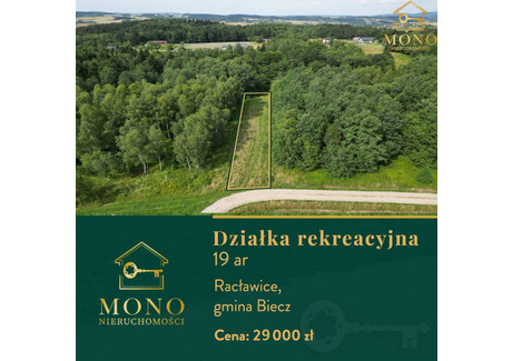 Działka na sprzedaż - Racławice, Biecz, Gorlicki, 1900 m², 29 000 PLN, NET-67