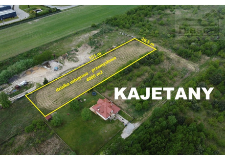 Działka na sprzedaż - Klonowa Kajetany, Nadarzyn, Pruszkowski, 4000 m², 1 550 000 PLN, NET-1663/1807/OGS