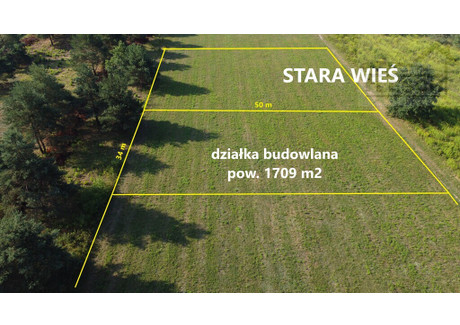 Działka na sprzedaż - Stara Wieś, Nadarzyn, Pruszkowski, 1709 m², 495 610 PLN, NET-2120/1807/OGS