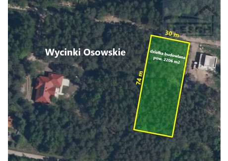 Działka na sprzedaż - Wycinki Osowskie, Żabia Wola, Grodziski, 2206 m², 315 000 PLN, NET-2185/1807/OGS