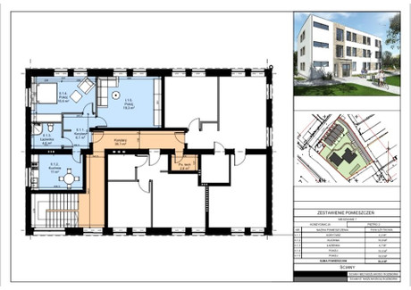 Mieszkanie na sprzedaż - Lipiany, Pyrzycki, 56,8 m², 373 000 PLN, NET-DNW-MS-419-2