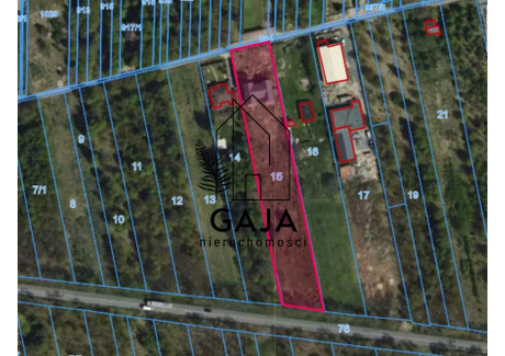 Działka na sprzedaż - Lisiniec, Częstochowa, Częstochowa M., 4594 m², 600 000 PLN, NET-GAJA-GS-33