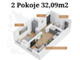 Mieszkanie na sprzedaż - Sebastiana Klonowicza Leszno, 32,09 m², 324 000 PLN, NET-236/16853/OMS