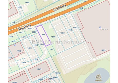 Działka na sprzedaż - Szubińska Bydgoszcz, Bydgoszcz M., 838 m², 1 100 000 PLN, NET-EPM-GS-1224