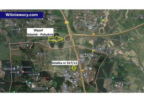 Działka na sprzedaż - Straszyn, Pruszcz Gdański, Gdański, 9077 m², 1 599 000 PLN, NET-244979