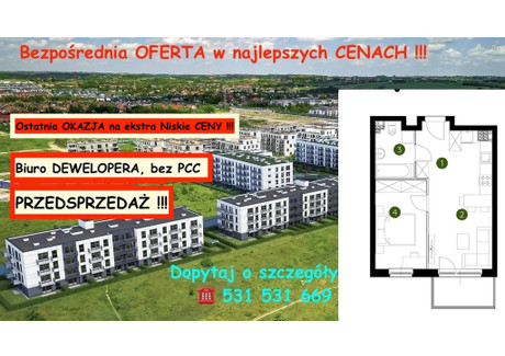 Mieszkanie na sprzedaż - Prądnik Biały, Kraków, 40,17 m², 541 070 PLN, NET-4666/12809/OMS