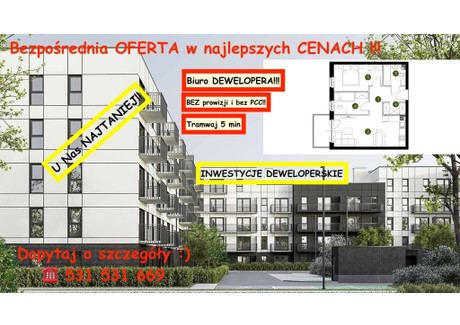 Mieszkanie na sprzedaż - Prądnik Biały, Kraków, 51 m², 674 090 PLN, NET-4578/12809/OMS