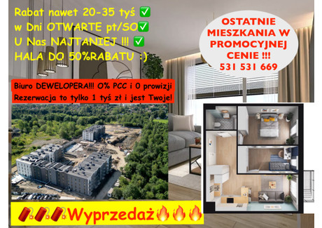 Mieszkanie na sprzedaż - Stare Bielsko, Bielsko-Biała, 53 m², 499 300 PLN, NET-5142/12809/OMS