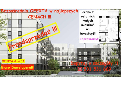 Mieszkanie na sprzedaż - Piaszczysta Prądnik Biały, Kraków, 37,5 m², 547 916 PLN, NET-4762/12809/OMS