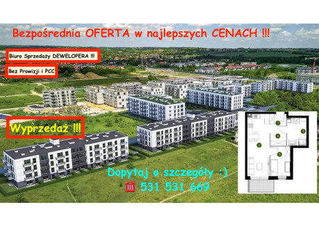 Mieszkanie na sprzedaż - Prądnik Biały, Kraków, 42,4 m², 550 436 PLN, NET-4593/12809/OMS