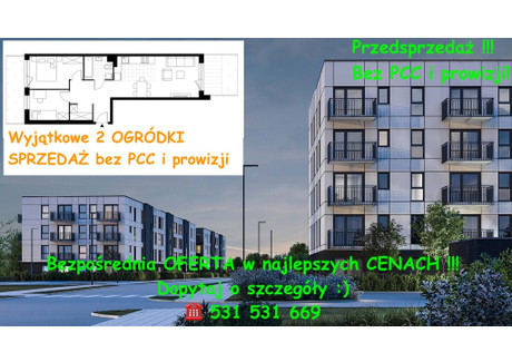 Mieszkanie na sprzedaż - Prądnik Biały, Kraków, 54,38 m², 720 182 PLN, NET-4341/12809/OMS