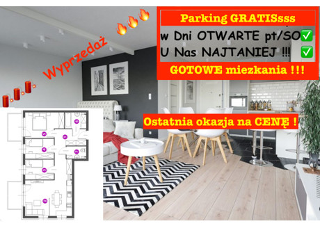 Mieszkanie na sprzedaż - Klimzowiec, Chorzów, 65,4 m², 541 000 PLN, NET-5755/12809/OMS