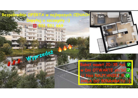 Mieszkanie na sprzedaż - Szafirowa Stare Gliwice, Gliwice, 54 m², 537 099 PLN, NET-4266/12809/OMS