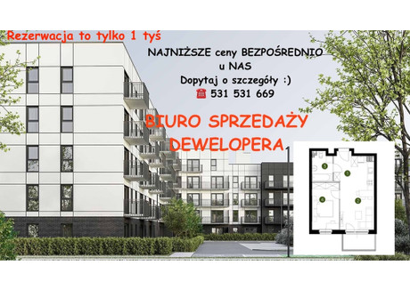 Mieszkanie na sprzedaż - Prądnik Biały, Kraków, 40,41 m², 556 930 PLN, NET-4756/12809/OMS