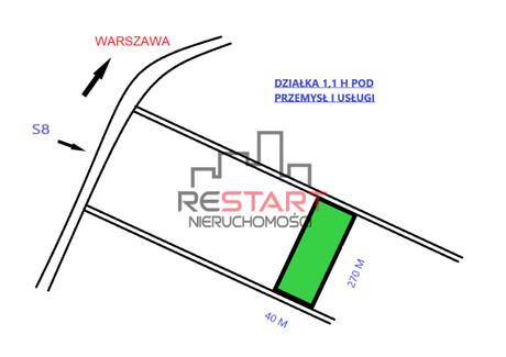 Działka na sprzedaż - Graniczna Słubica A, Żabia Wola, Grodziski, 11 000 m², 2 199 000 PLN, NET-RES519323